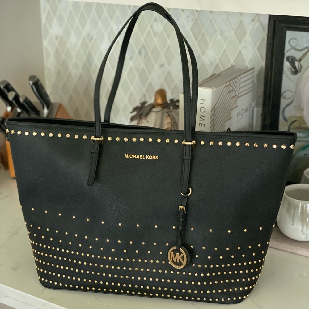 Michael Kors Studded Tote Handbag